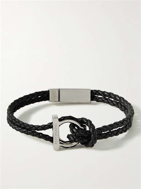 ferragamo bracelet mens replica|ferragamo men's leather bracelet.